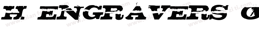 H_Engravers OldE字体转换